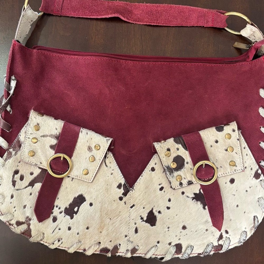 Mae and J Leather Bag